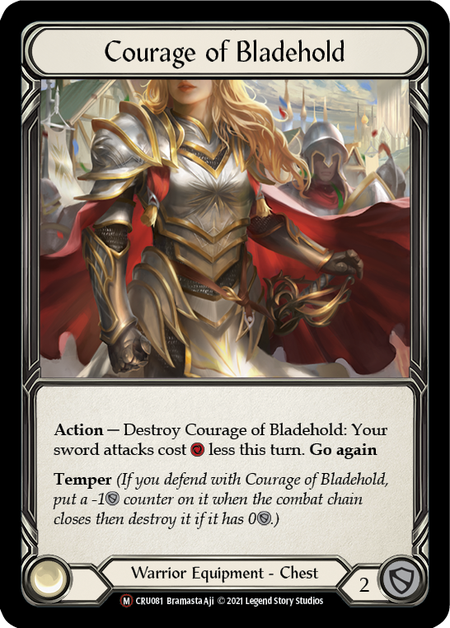 Courage of Bladehold | Majestic [Rainbow Foil] - Unlimited