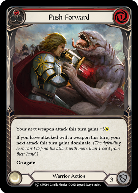 Push Forward (Red) | Common - Unlimited