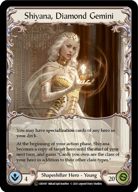 Shiyana, Diamond Gemini | legendary [Rainbow Foil] - Unlimited