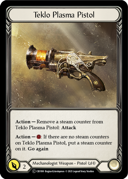 Teklo Plasma Pistol | Common [Rainbow Foil] - Unlimited