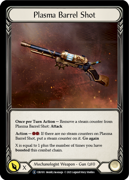 Plasma Barrel Shot | Rare [Rainbow Foil] - Unlimited