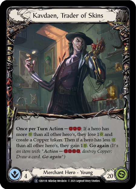 Kavdaen, Trader of Skins | Rare [Rainbow Foil] - Unlimited