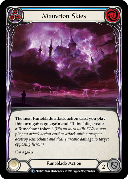 Mauvrion Skies (Blue) | Rare - Unlimited