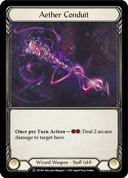 Aether Conduit | Rare [Rainbow Foil] - Unlimited