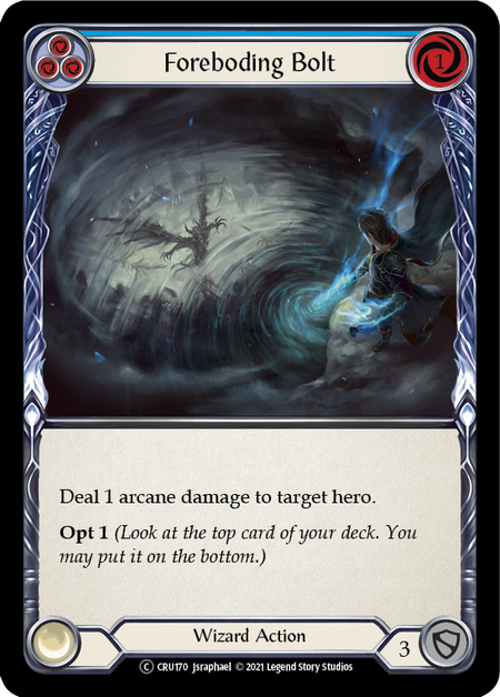 Foreboding Bolt (Blue) | Common - Unlimited
