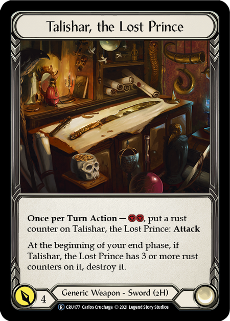 Talishar, the Lost Prince | Rare - Unlimited
