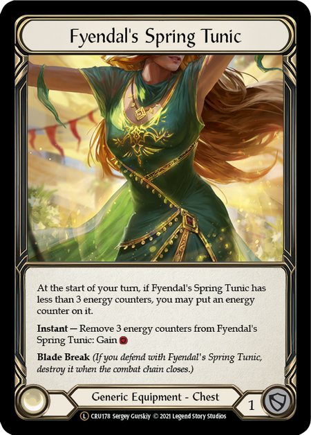 Fyendal's Spring Tunic | Legendary - Unlimited