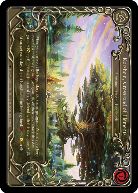 Korshem, Crossroad of Elements | Fabled [Rainbow Foil] - Unlimited