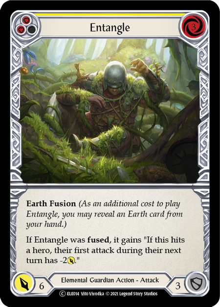 Entangle (Yellow) | Common [Rainbow Foil] - Unlimited