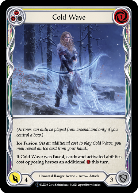 Cold Wave (Yellow) | Rare - Unlimited