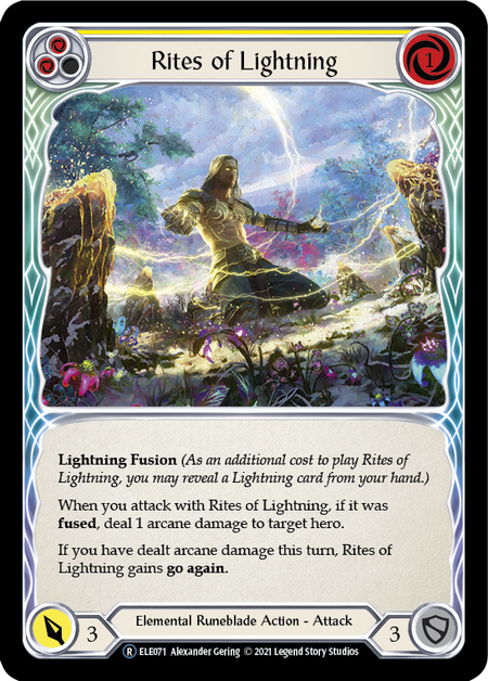 Rites of Lightning (Yellow) | Rare - Unlimited