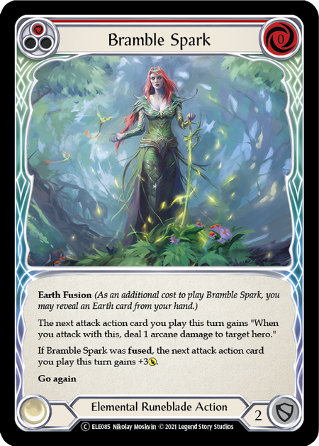 Bramble Spark (Red) | Common [Rainbow Foil] - Unlimited