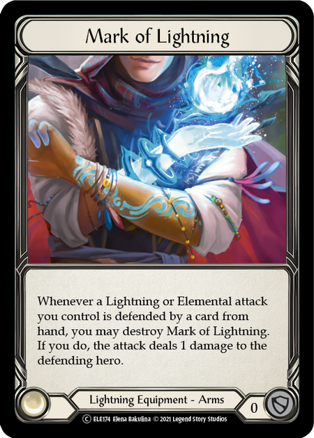 Mark of Lightning | Common [Rainbow Foil] - Unlimited
