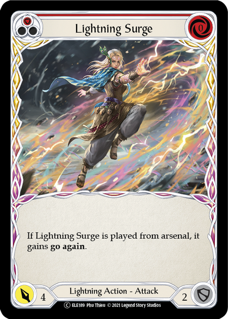 Lightning Surge (Red) | Common - Unlimited