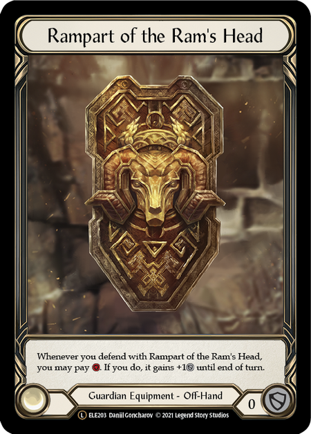 Rampart of the Ram's Head | Legendary [Rainbow Foil] - Unlimited