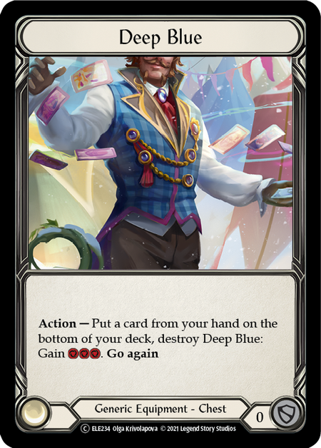 Deep Blue | Common [Rainbow Foil] - Unlimited