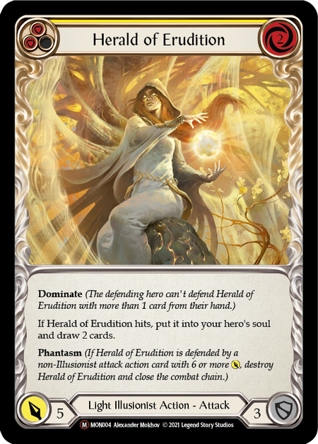 Herald of Erudition | Majestic [Rainbow Foil] - Unlimited