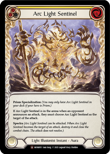 Arc Light Sentinel | Majestic [Rainbow Foil] - Unlimited