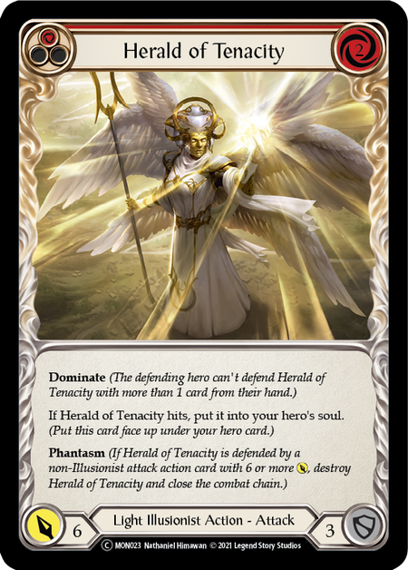 Herald of Tenacity (Red) | Common - Unlimited