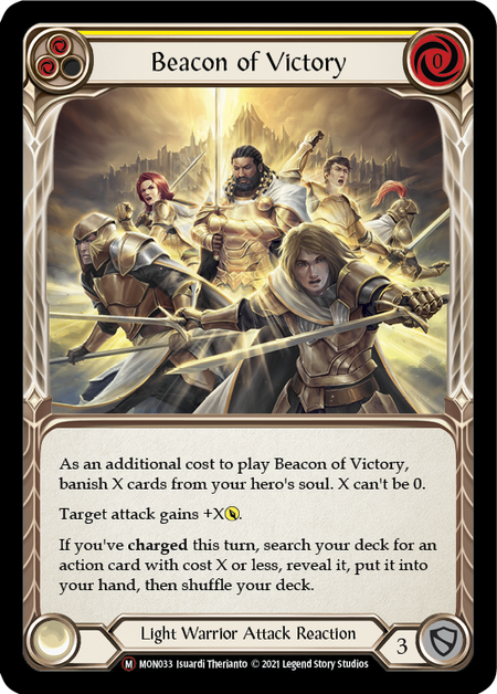 Beacon of Victory | Majestic [Rainbow Foil] - Unlimited