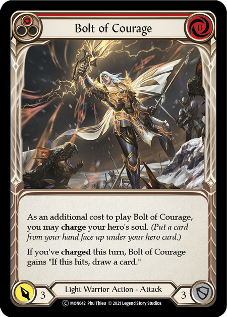 Bolt of Courage (Red) | Common - Unlimited