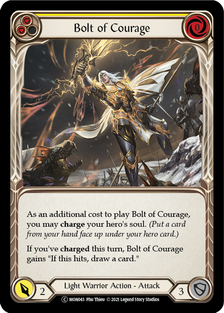 Bolt of Courage (Yellow) | Common - Unlimited