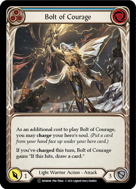 Bolt of Courage (Blue) | Common - Unlimited