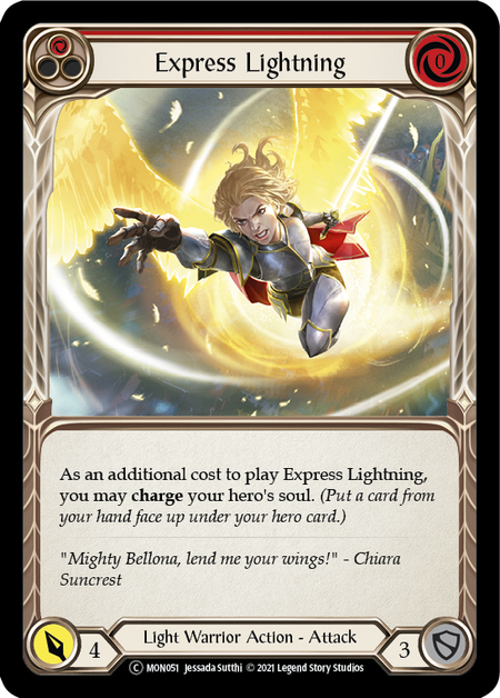 Express Lightning (Red) | Common - Unlimited