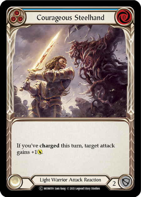 Courageous Steelhand (Blue) | Common - Unlimited
