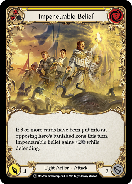 Impenetrable Belief (Yellow) | Common - Unlimited