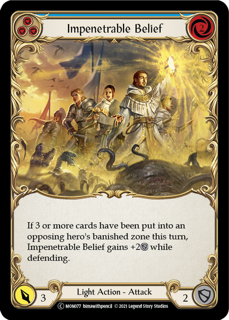 Impenetrable Belief (Blue) | Common - Unlimited
