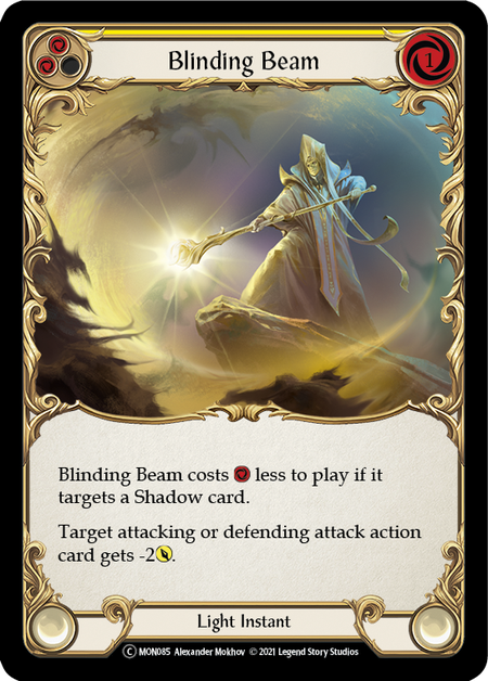 Blinding Beam (Yellow) | Common [Rainbow Foil] - Unlimited
