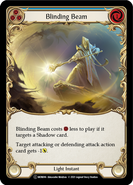 Blinding Beam (Blue) | Common [Rainbow Foil] - Unlimited