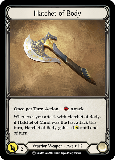 Hatchet of Body | Token - Unlimited
