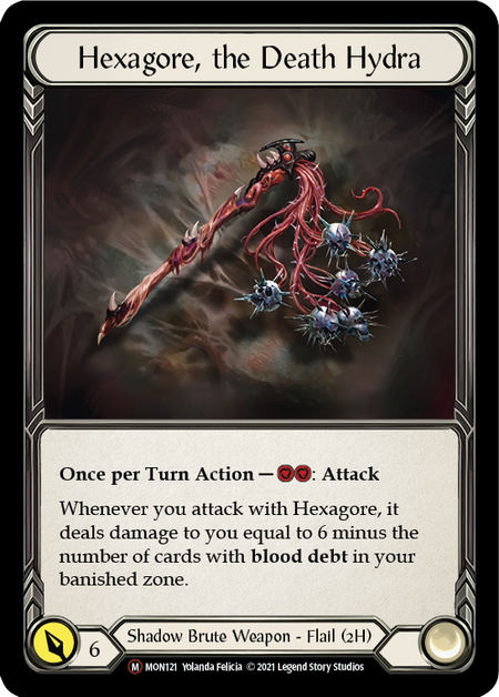 Hexagore, the Death Hydra | Majestic [Rainbow Foil] - Unlimited
