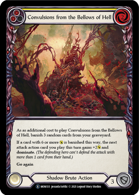 Convulsions from the Bellows of Hell (Yellow) | Rare - Unlimited