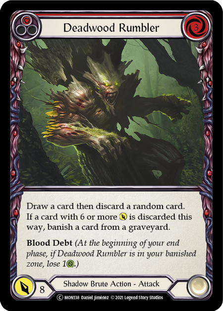 Deadwood Rumbler (Red) | Common - Unlimited