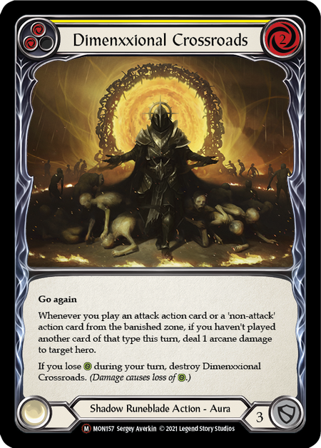 Dimenxxional Crossroads | Majestic [Rainbow Foil] - Unlimited