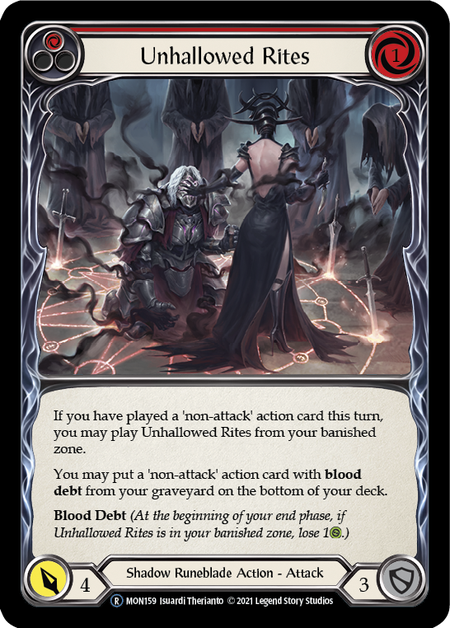 Unhallowed Rites (Red) | Rare - Unlimited