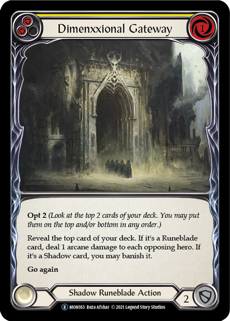 Dimenxxional Gateway (Yellow) | Rare - Unlimited