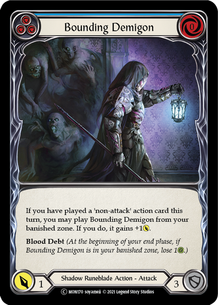 Bounding Demigon (Blue) | Common - Unlimited