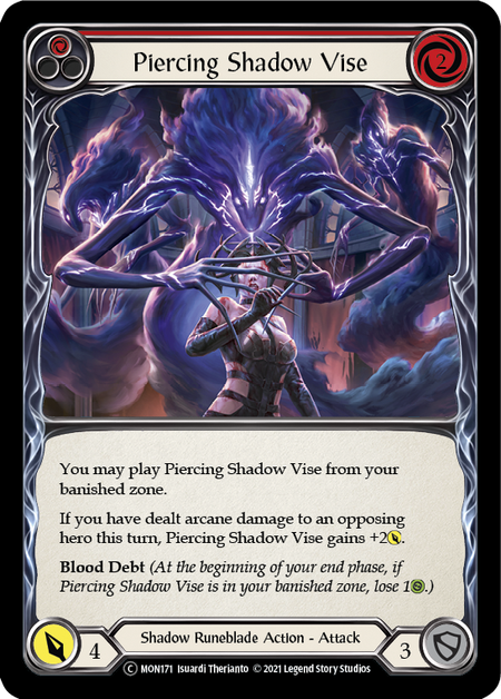 Piercing Shadow Vise (Red) | Common - Unlimited