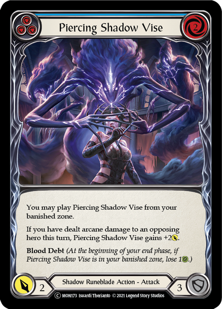 Piercing Shadow Vise (Blue) | Common - Unlimited
