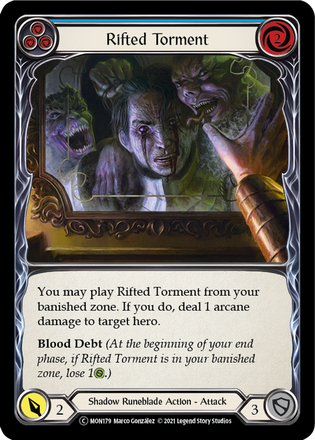 Rifted Torment (Blue) | Common - Unlimited