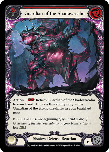 Guardian of the Shadowrealm | Majestic [Rainbow Foil] - Unlimited