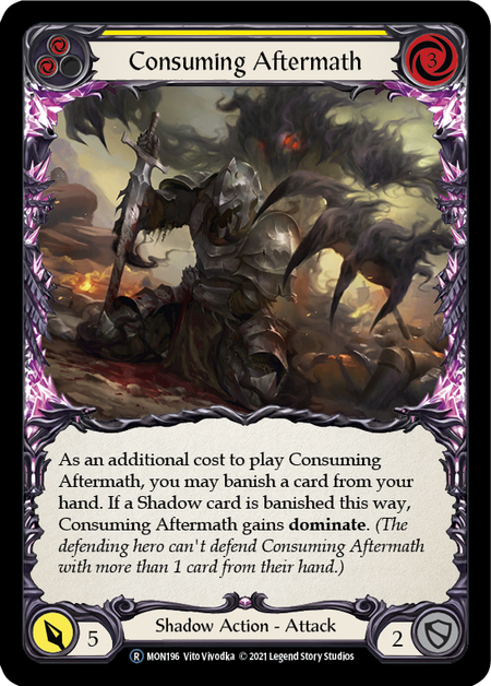 Consuming Aftermath (Yellow) | Rare - Unlimited