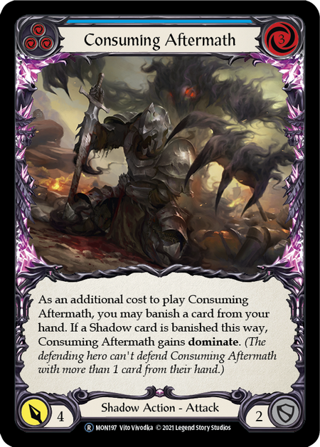 Consuming Aftermath (Blue) | Rare - Unlimited