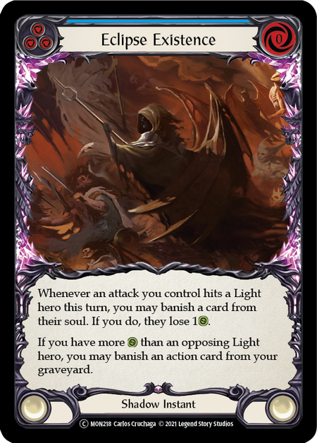 Eclipse Existence | Common [Rainbow Foil] - Unlimited
