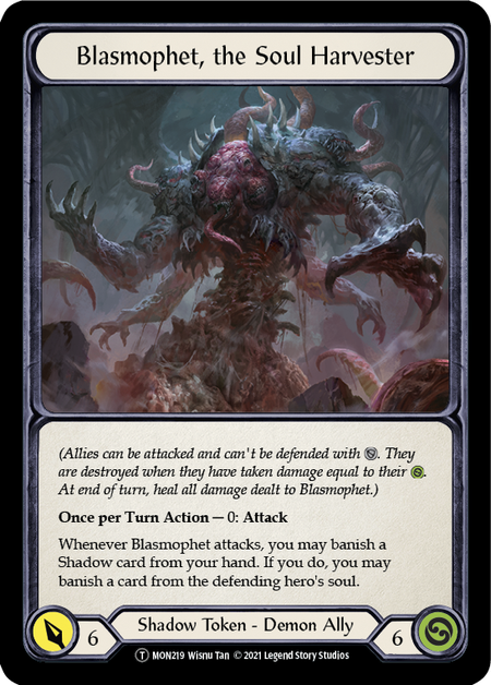 Blasmophet, the Soul Harvester | Token - Unlimited