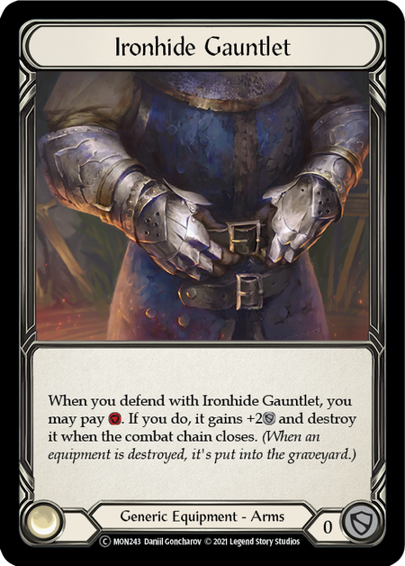 Ironhide Gauntlet | Common [Rainbow Foil] - Unlimited